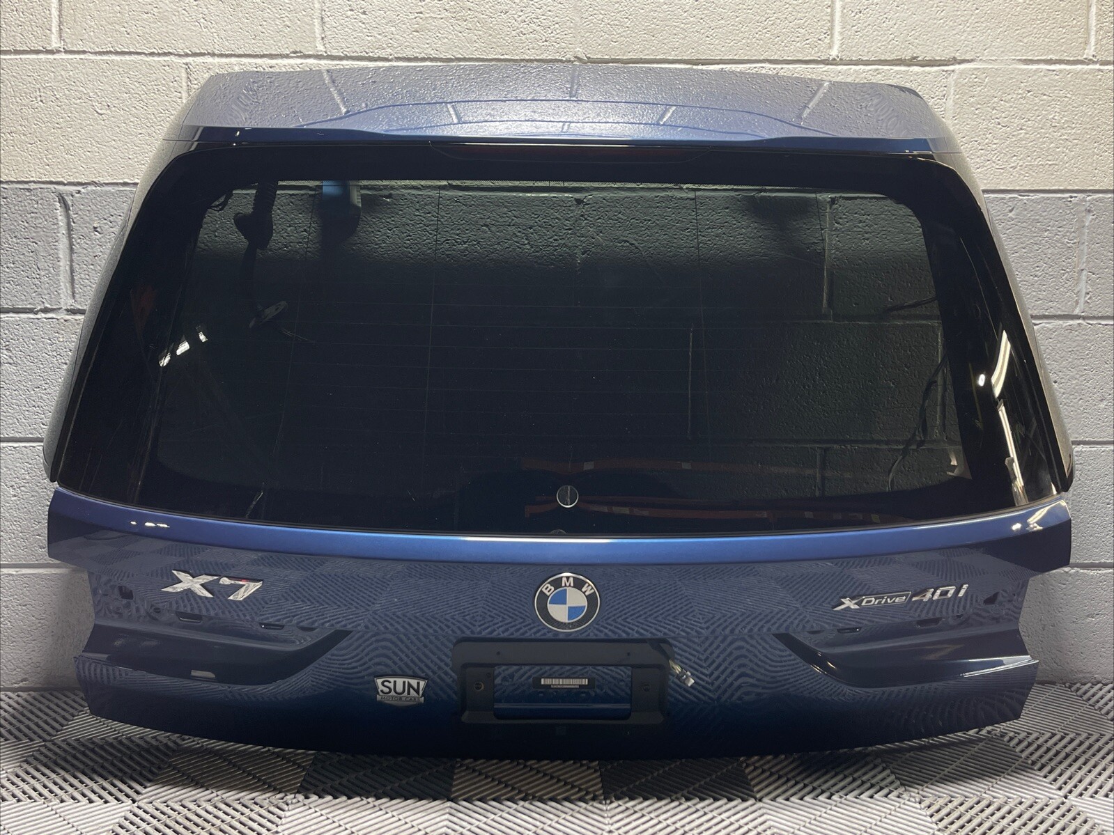 2019-2026 BMW X7 G07 Trunk Lid Boot Gate Phytonic Blue Metallic OEM *NOTE* 2019-2026 BMW X7 G07 Trunk Lid Boot Gate Phytonic Blue Metallic OEM *NOTE*