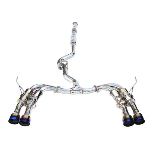 Invidia HS15STIGM4ST Gemini R400 Titanium Tips Cat-Back For 15-21 WRX/STI Sedan