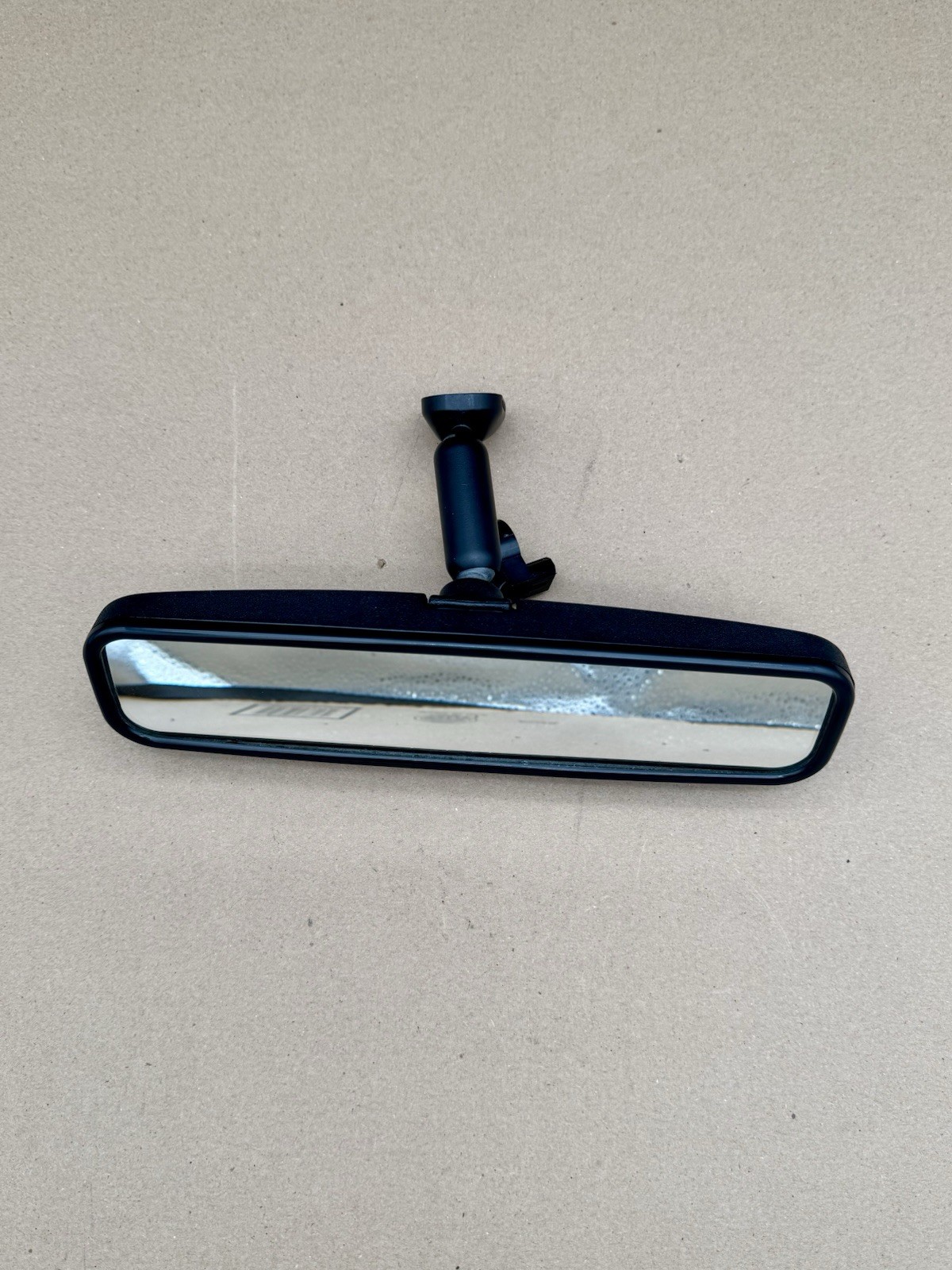 1987-93 Ford Mustang Convertible Lighted Rearview Mirror OEM Clean *NICE*READ*