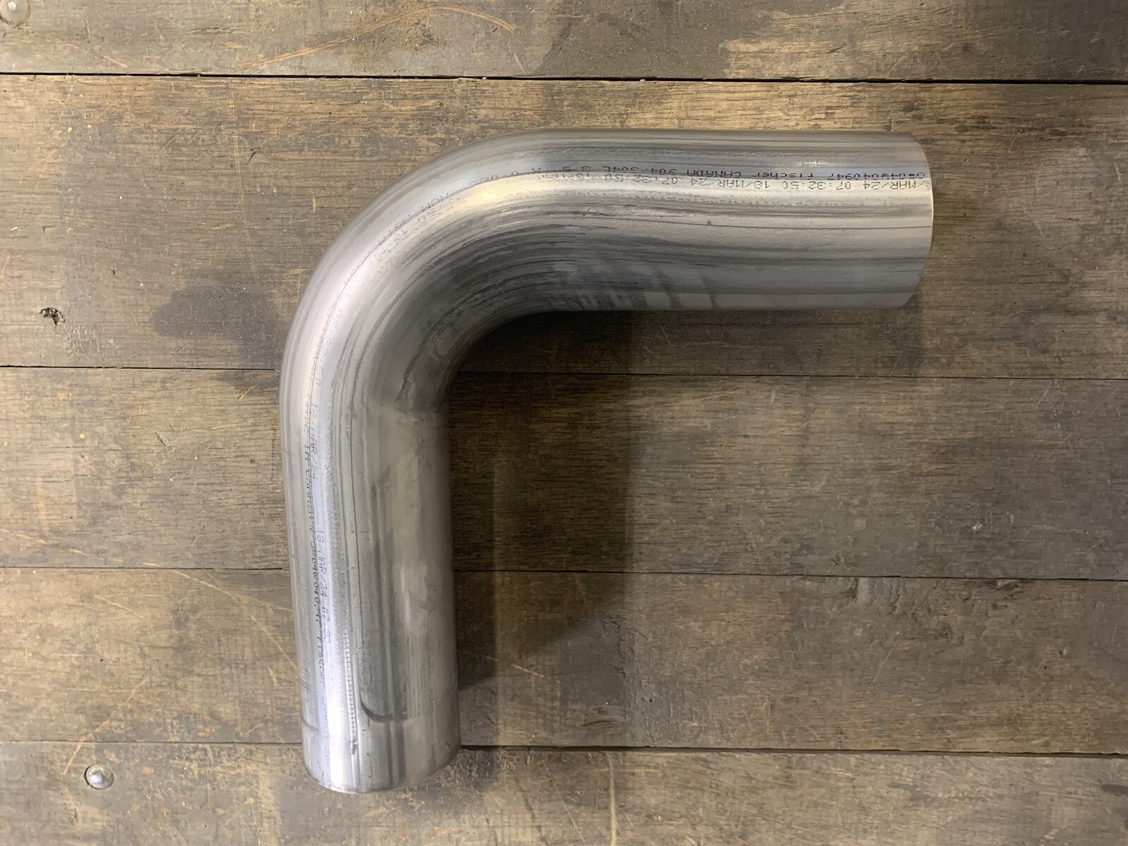 3.5” 304 Stainless Exhaust 90 Degree Elbow 3.5” 304 Stainless Exhaust 90 Degree Elbow