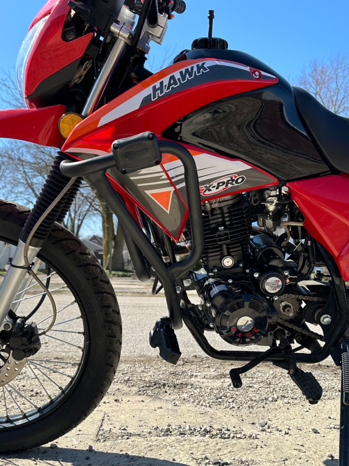Hawk 250 highway bars/crash bars Hawk 250 highway bars/crash bars