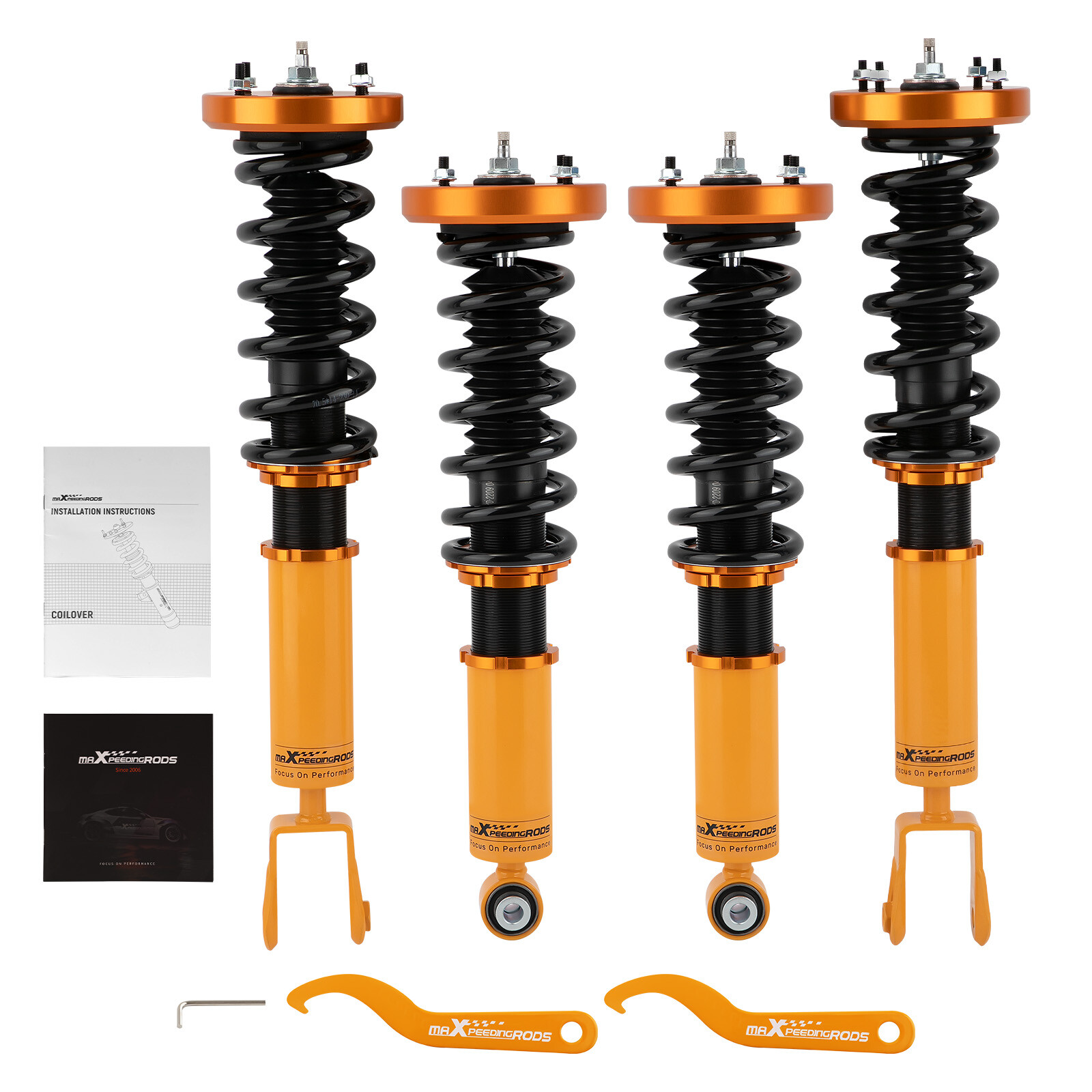 Air to Coil Spring Suspension Conversion Kit for Jaguar XJ XJR XJ8 2003-2009
