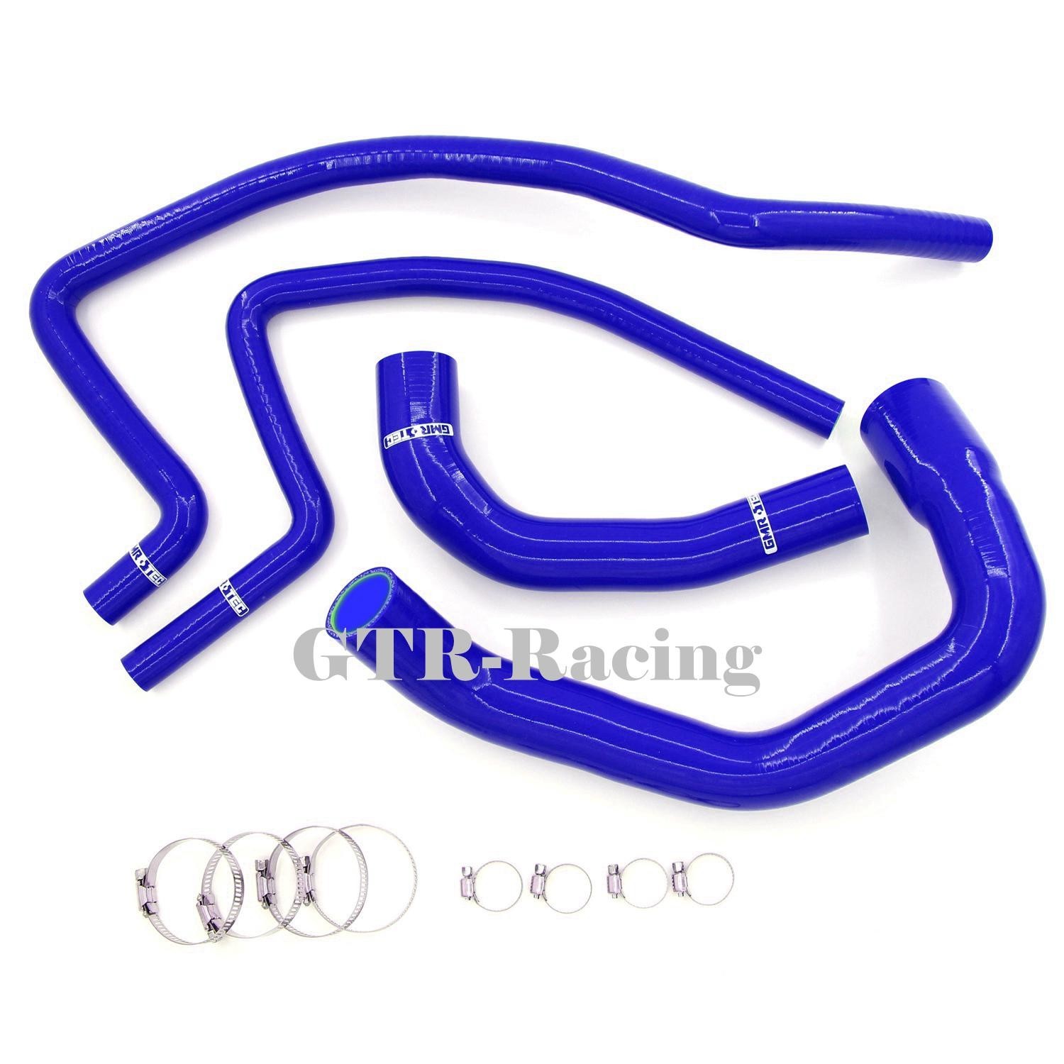For Jeep Wrangler TJ 4.0L 1997-2006 Radiator Silicone Heater Hose Kit Blue