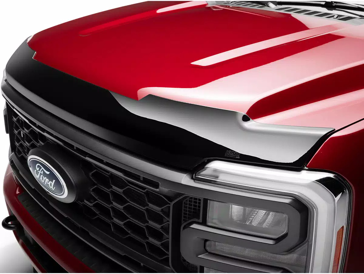 Smoke Aeroskin Low Profile Hood Protector Fits 23-26 Ford F250/F350/F450 SD