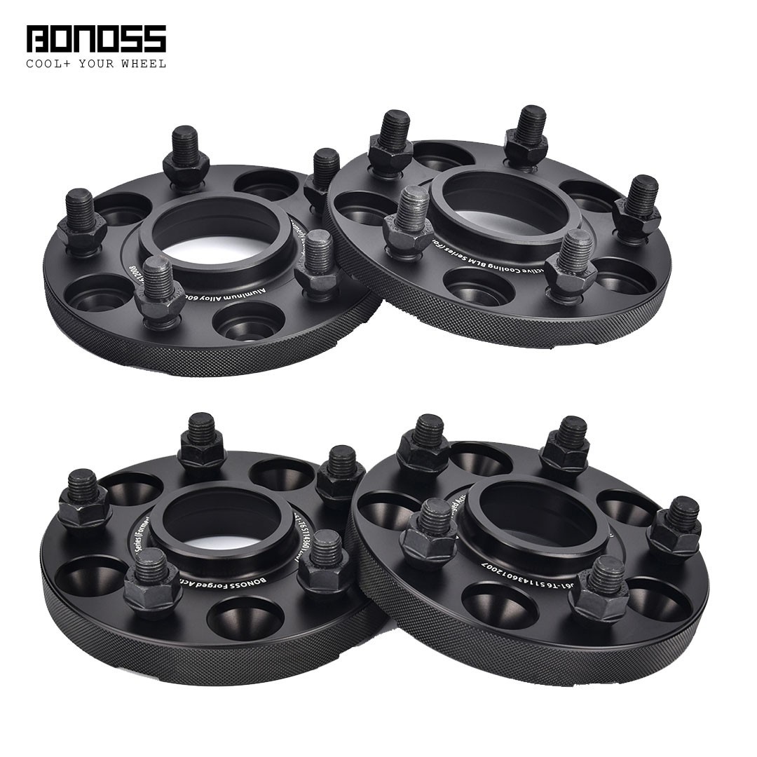 BONOSS 4X 15mm+20mm Wheel Spacers 5x114.3 for Genesis G70 G80 G90 2019 2018 2017