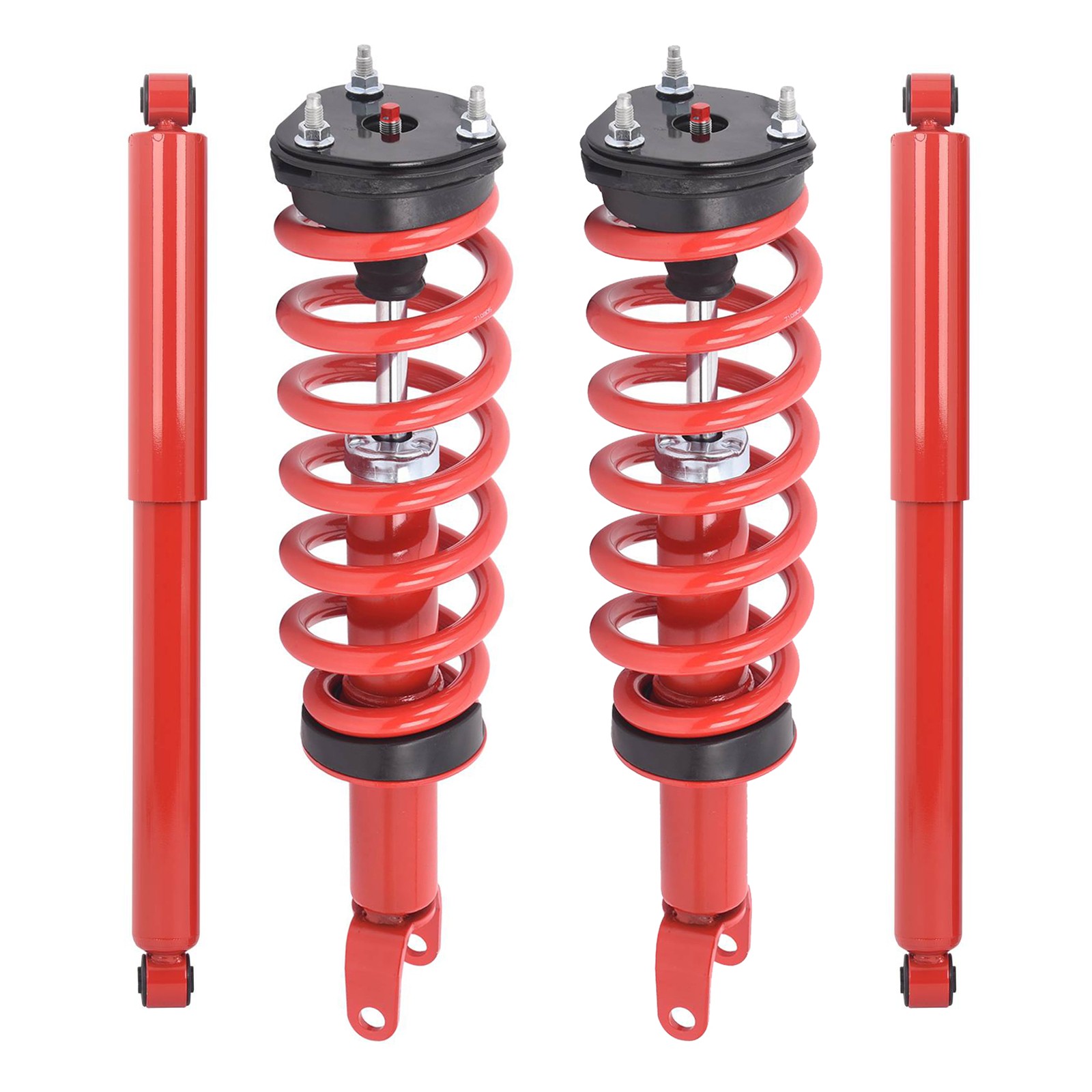 4Pcs Front & Rear Complete Struts Shocks Absorbers Fits 2011-2018 Ram 1500 4WD