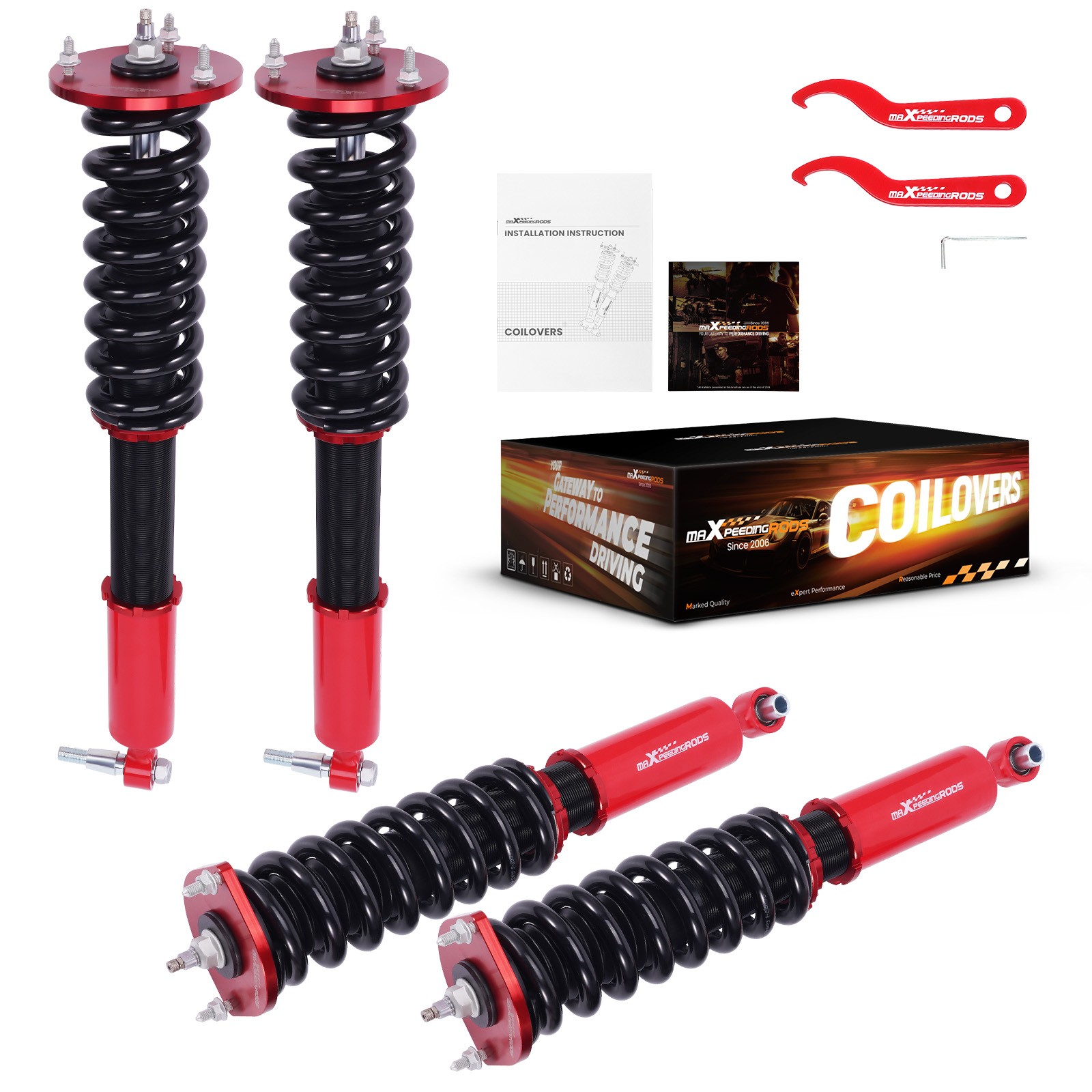 24 Way Damper Coilovers Suspension Kit For Mercedes-benz SL600 / SL63 AMG 03-11