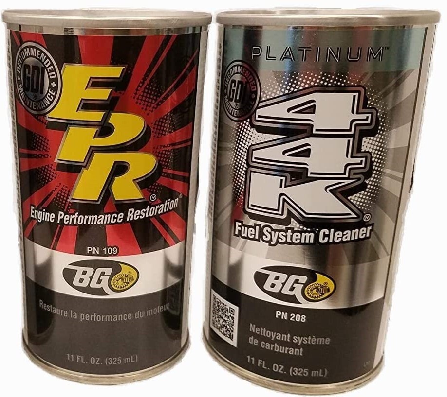 BG 44K PLATINUM Fuel System Clean PN208 EPR ENGINE PERFORMANCE PN109 NEW
