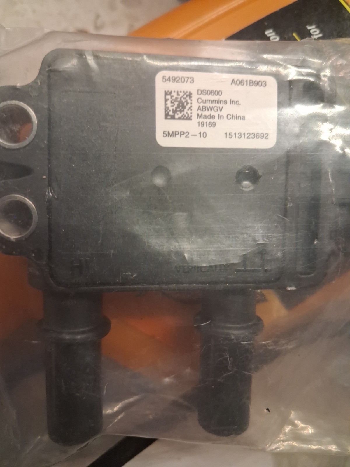 Genuine Cummins DFN Differential Pressure Sensor 5492073 