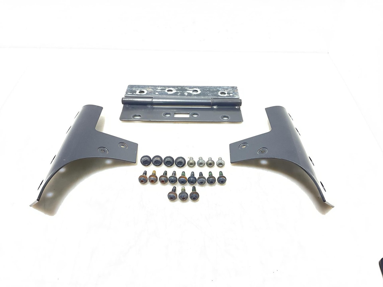 Jeep JK Wrangler Windshield Support Brackets Billet Silver-PSC 2007-2017