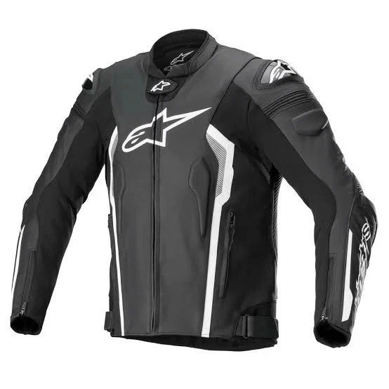 Alpinestars Original Cowhide Leather Motorbike Jacket Real Leather Racing Jacket