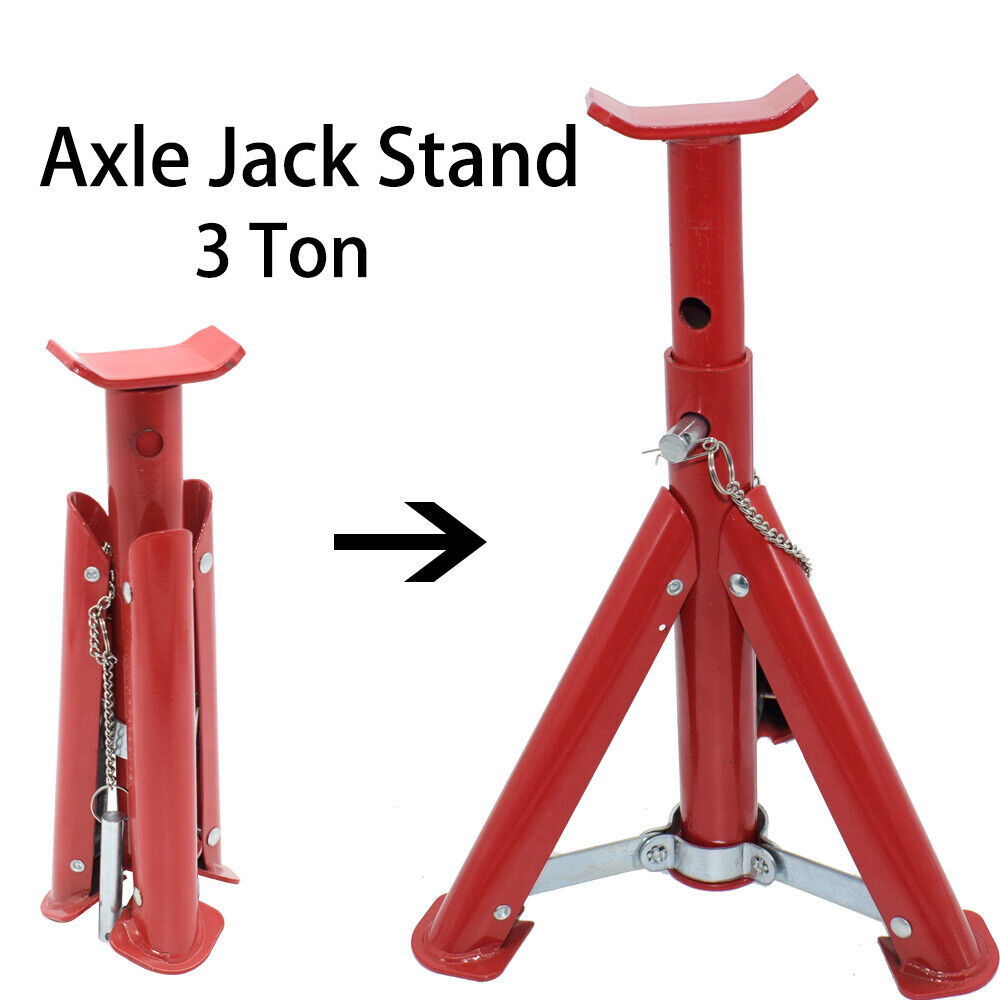 Durable Scale Car Jack Stand Lift Heavy Duty Vehicle Support Safety Jack 3 Ton