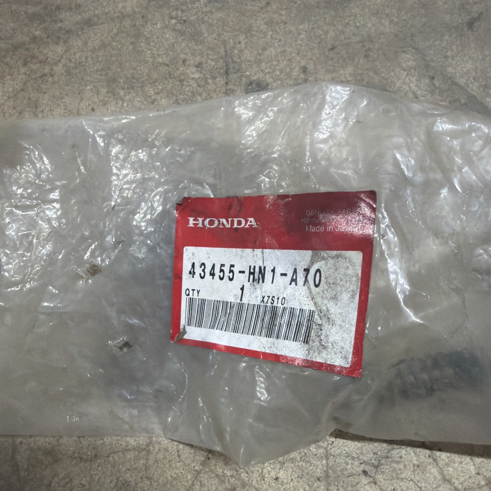 Nos Honda 2007-2014 TRX Parking Brake Cable 43455-HN1-A70 New OEM