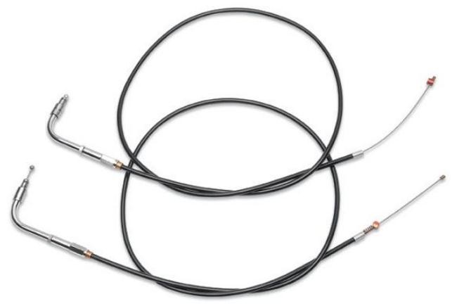 Barnett Idle Cable Black Vinyl +6in. 101-30-40024-06