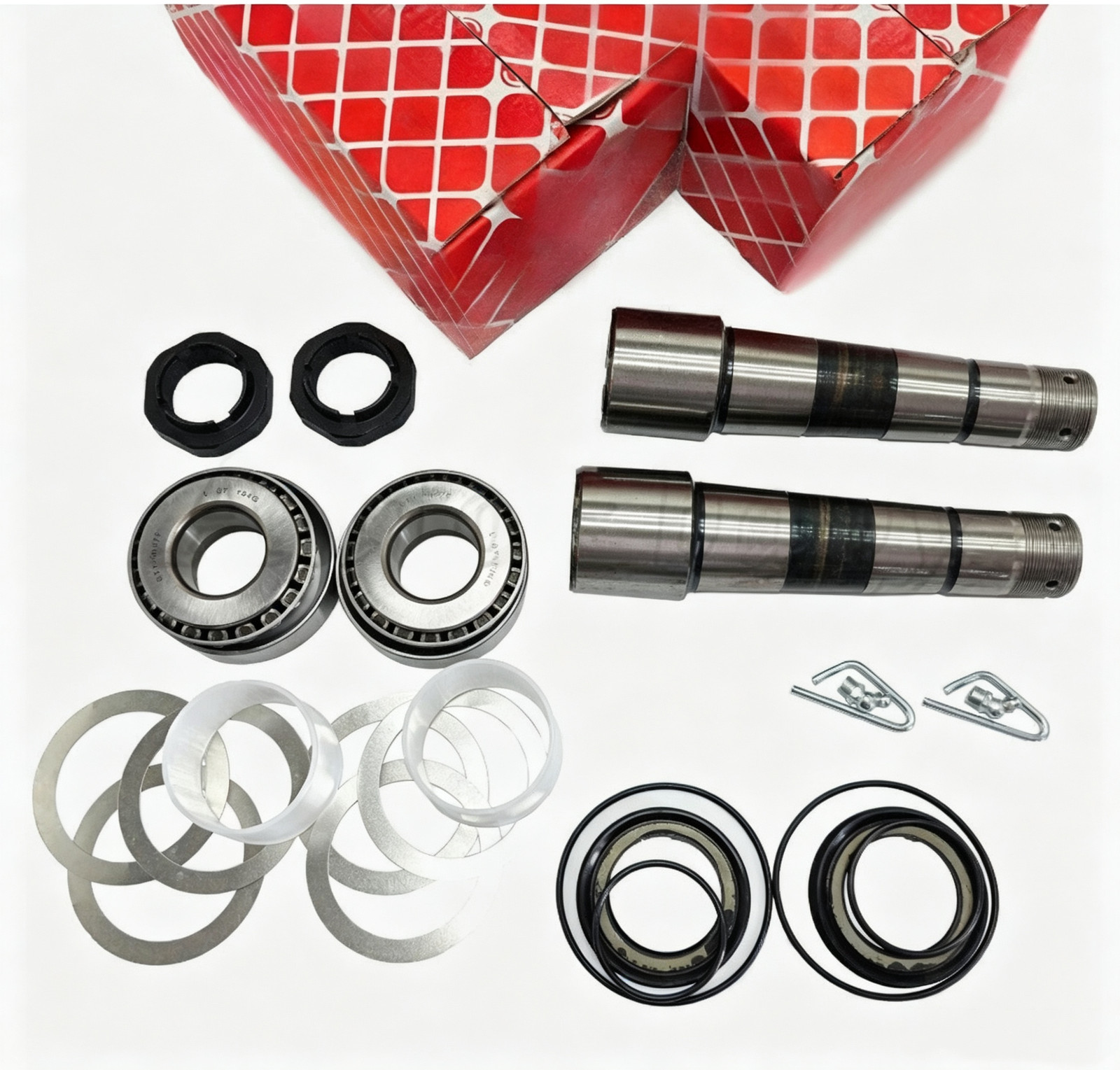 New 2 Pcs King Pin Kits 85108338 Fit For VOLVO Trucks VN VNL 2009-2021 US