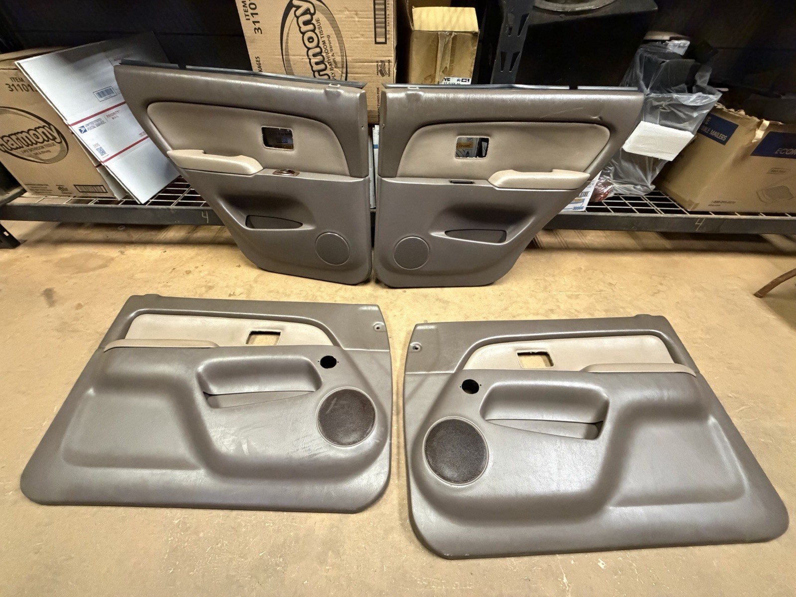 1996-2002 Toyota 4Runner Front Left Right & Rear Door Panels 1996-2002 Toyota 4Runner Front Left Right & Rear Door Panels