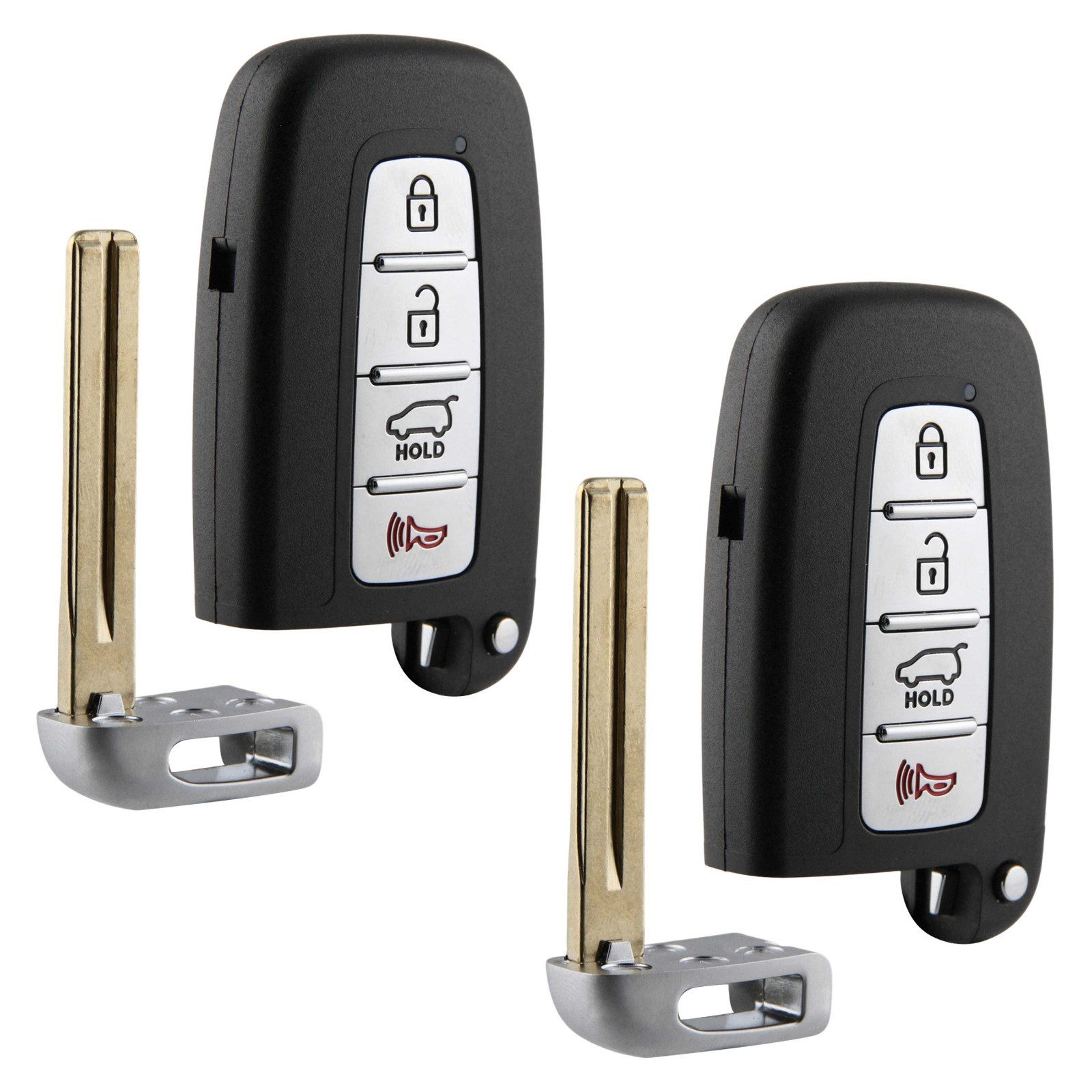 2 For 2010-2013 Hyundai Tucson Remote Key Fob 4-Button Replacement SY5HMFNA04 2 For 2010-2013 Hyundai Tucson Remote Key Fob 4-Button Replacement SY5HMFNA04