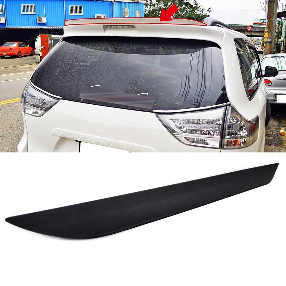 Unpainted PUF For TOYOTA Sienna 3rd 5DR Minivan NEW Rear Trunk Lip Spoiler 11-20