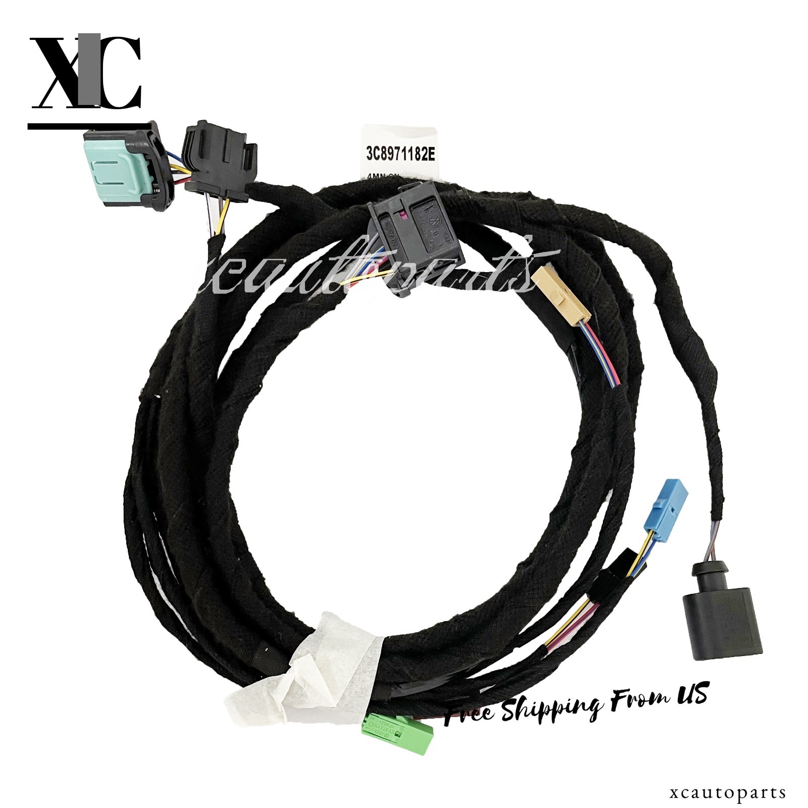 NEW For 2009-2011 VW Volkswagen CC 3C8971182E Rear Lift Gate Wiring Harness