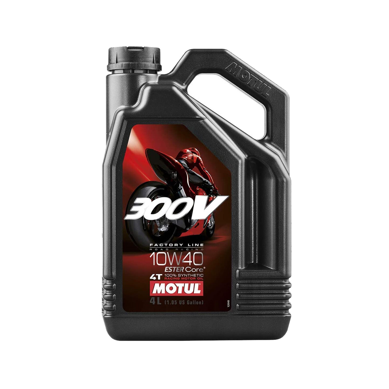 Motul 300V Synthetic Factory Line Road Racing Motorcycle Oil 10W-40 4L 104121