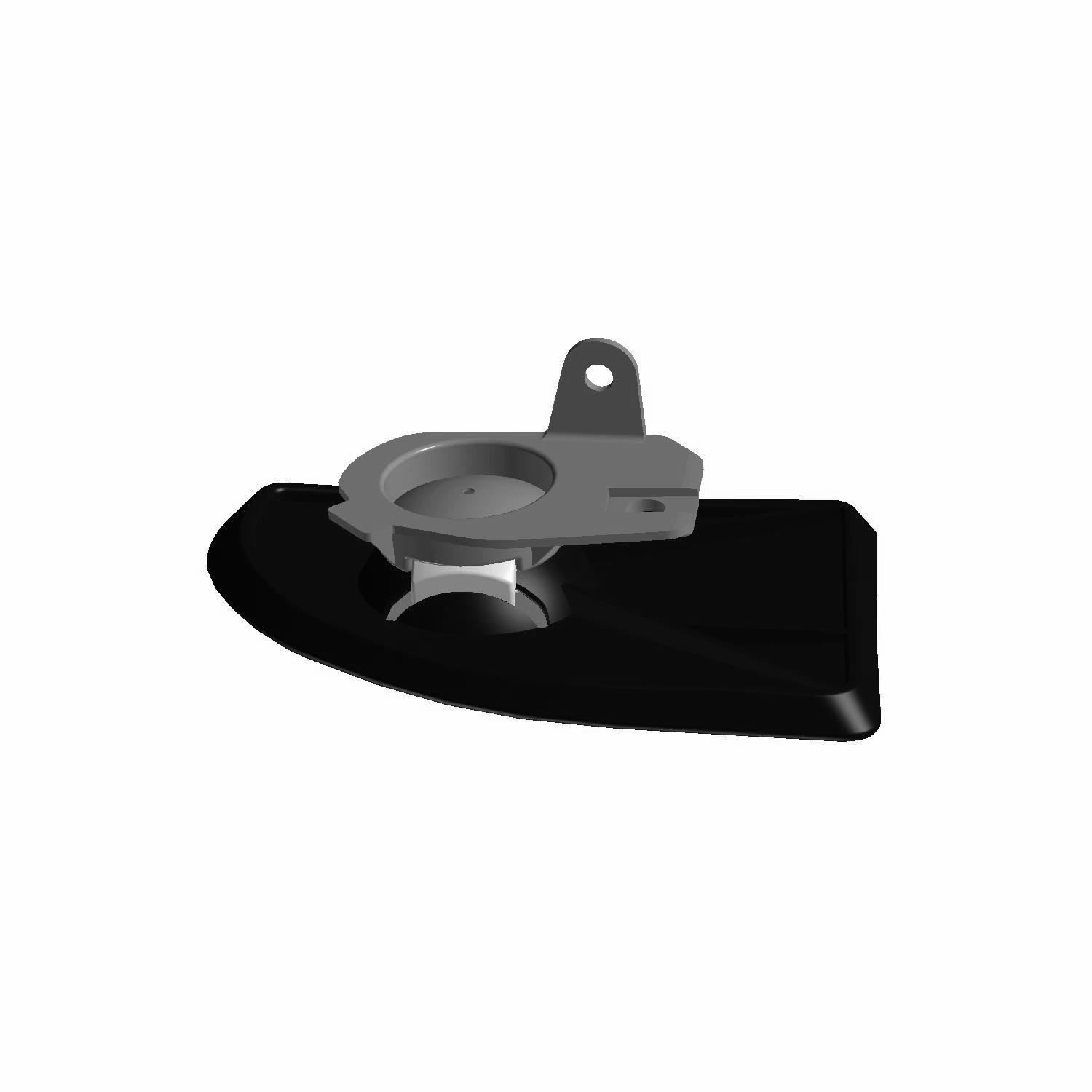 Polaris Victory Motorcycles Vision Mirror, Right, Genuine OEM Part 2633929,