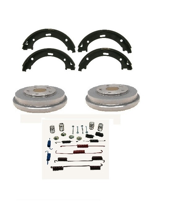 Brake Drums Shoes spring kit Fits Chevrolet Silverado 1500  2005 2006 2007 2008