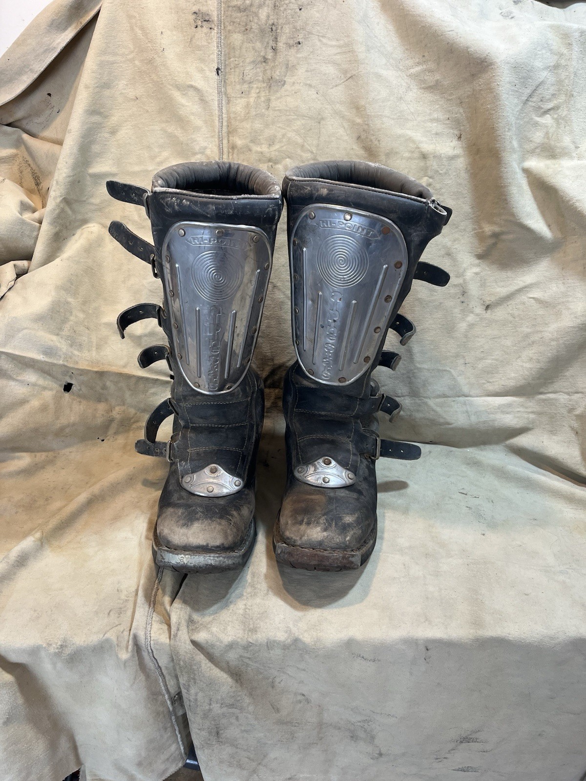 Vintage Alpinestars Hi-Point Motocross Boots – Made in Italy (1970s) Collectors