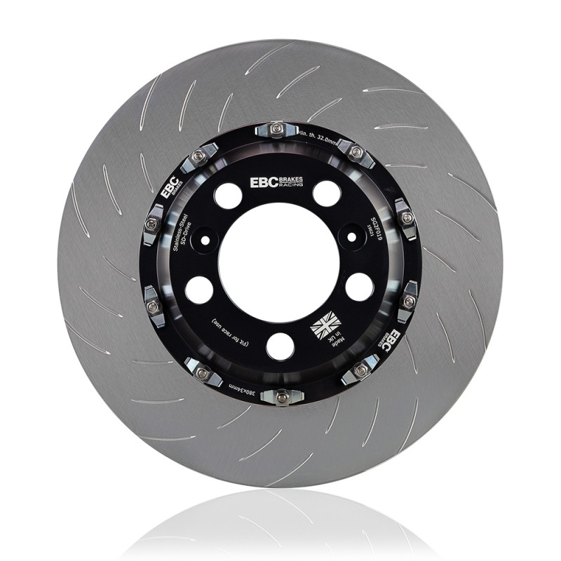 EBC SG2F018 2-Piece Floating SG Rear Rotors for 2007-2023 Audi R8/Gallardo V10 EBC SG2F018 2-Piece Floating SG Rear Rotors for 2007-2023 Audi R8/Gallardo V10
