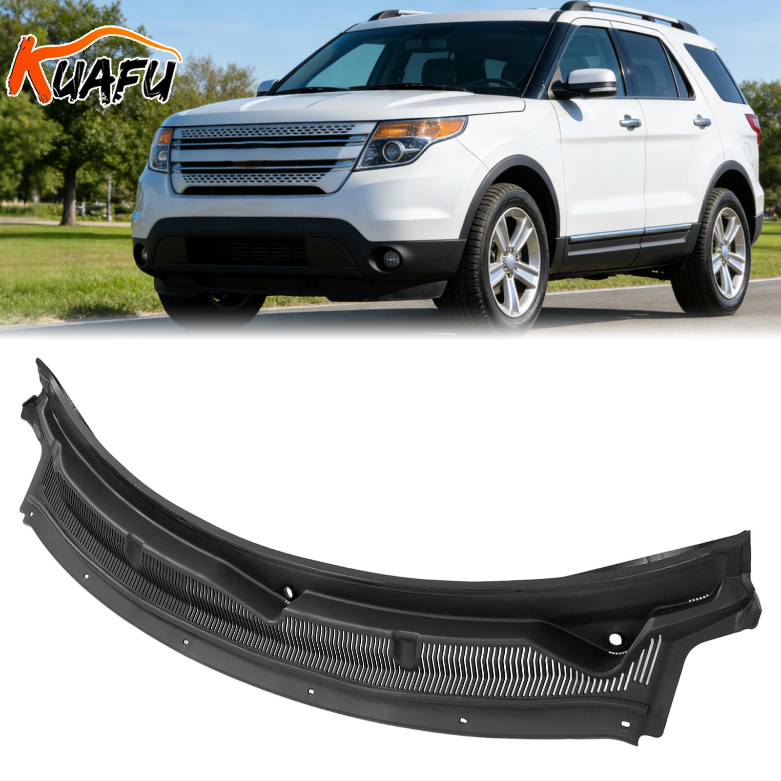 Fit 2011-2019 Ford Explorer For BB5Z78022A68AA Windshield Cowl Grille Top
