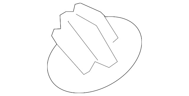 Genuine Mitsubishi Insulator Clip MU001282