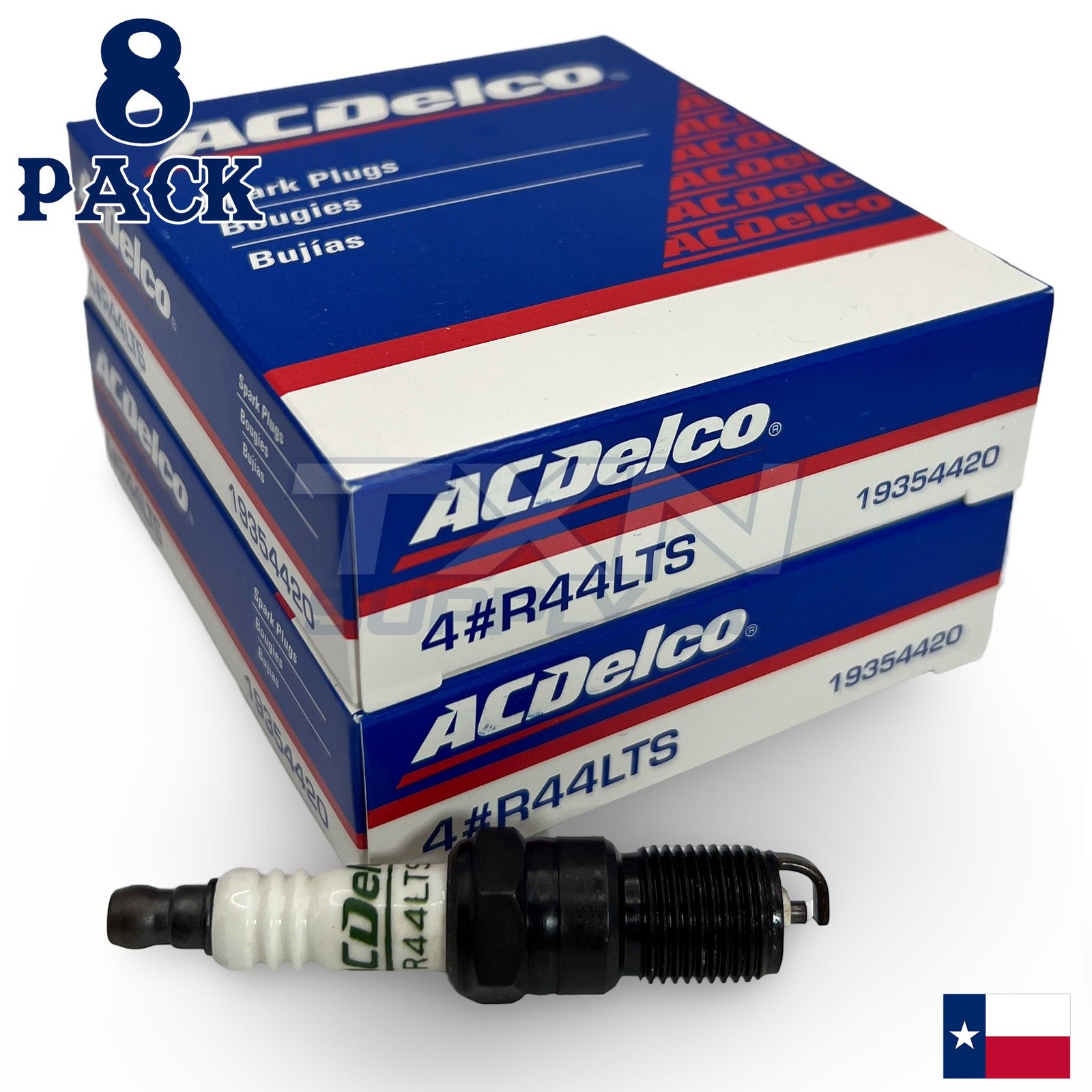 1992-1996 Chevrolet Corvette 5.7L ACDelco Spark Plugs - 8 Pack