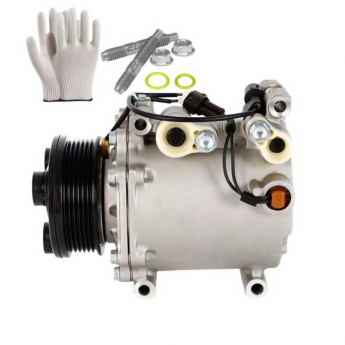 A/C Compressor For Mitsubishi Eclipse 2.4L 2000 2001 2002 2003-2005 CO 10596AC A/C Compressor For Mitsubishi Eclipse 2.4L 2000 2001 2002 2003-2005 CO 10596AC