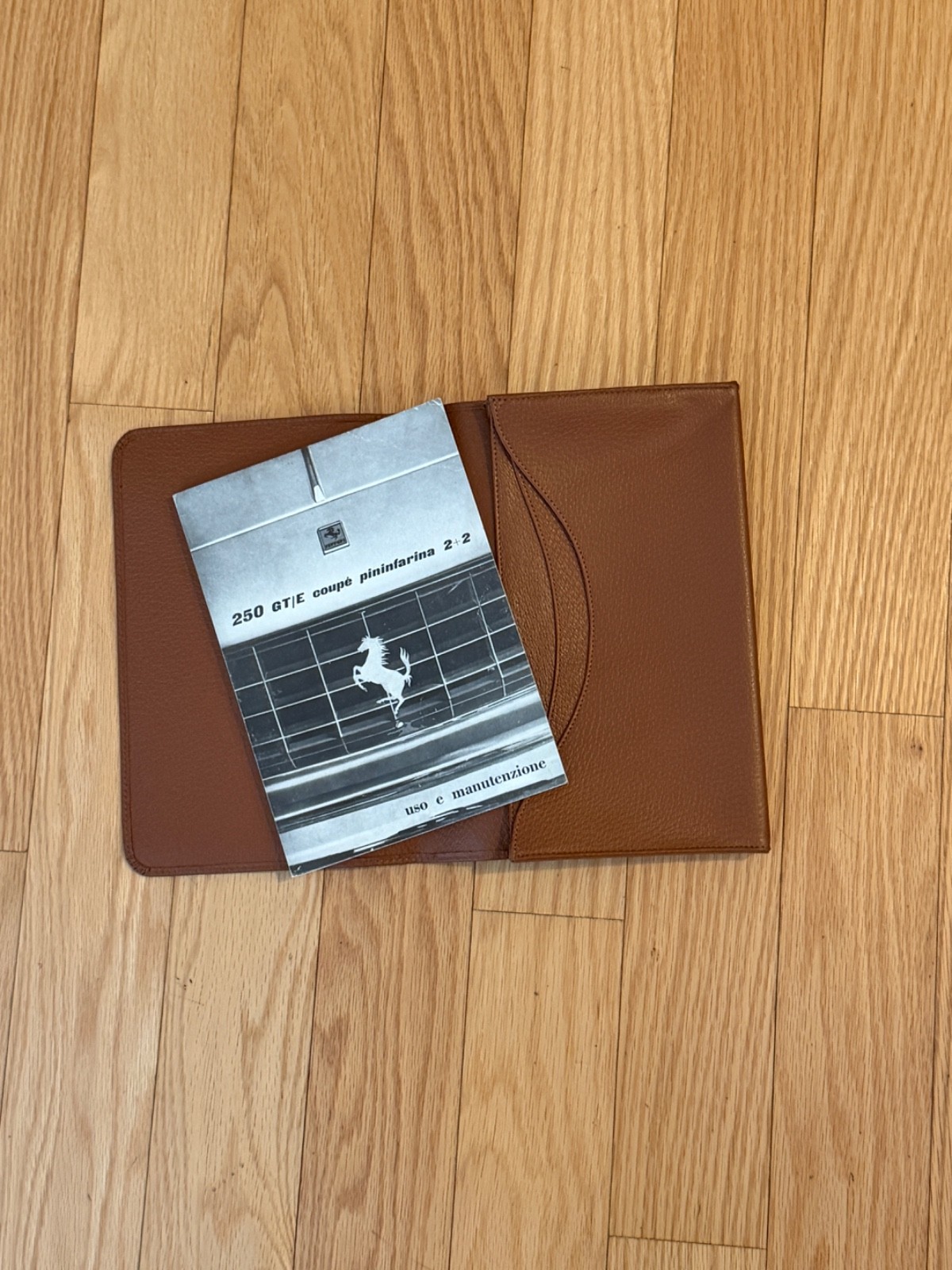 Ferrari owner's manual 250 GT (GTE) Historic Ferrari Manual with pouch