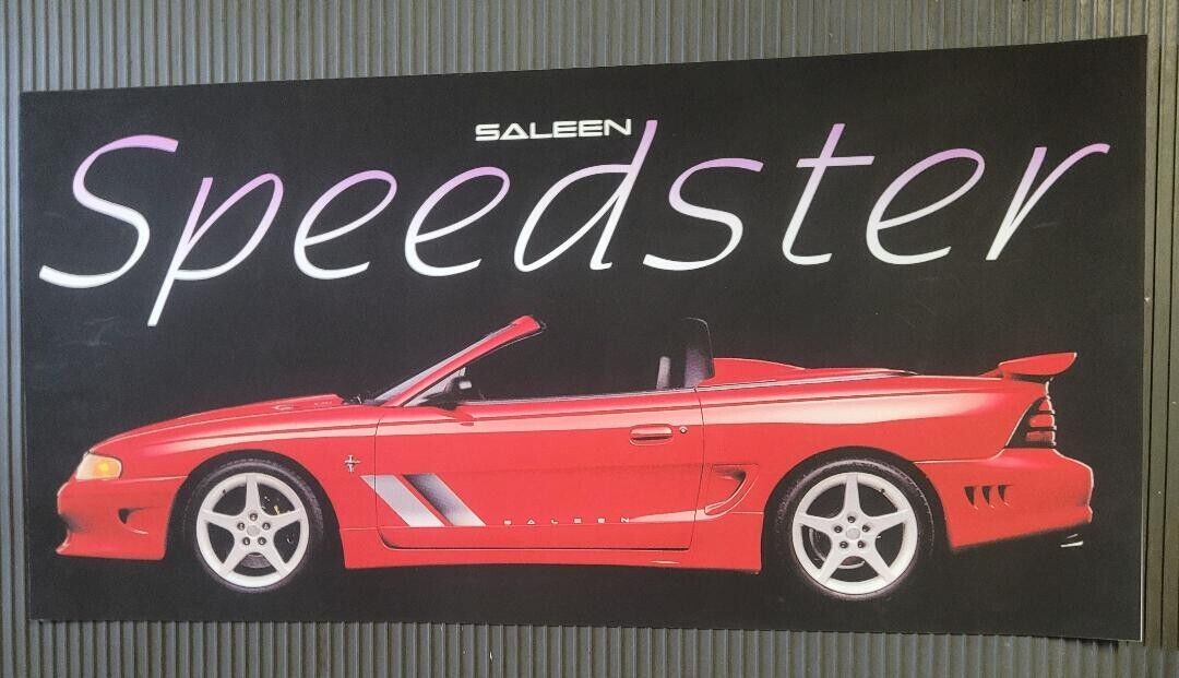 Saleen Ford Mustang Poster