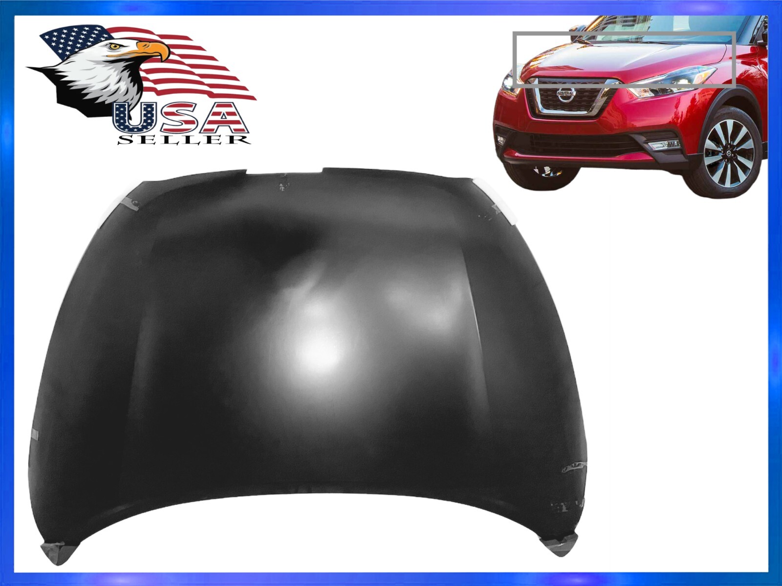 For 2018 2025 Nissan Kicks & Kicks Play Front Hood Lid Bonnet Panel For 2018 2025 Nissan Kicks & Kicks Play Front Hood Lid Bonnet Panel