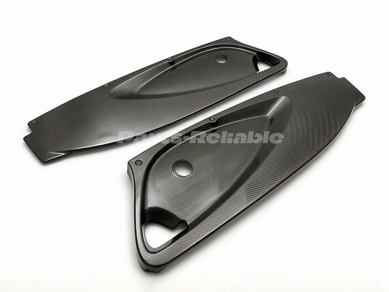 Matte Carbon Fiber Door Panels Doorblades Inner Cards For Lotus Exige Elise S2
