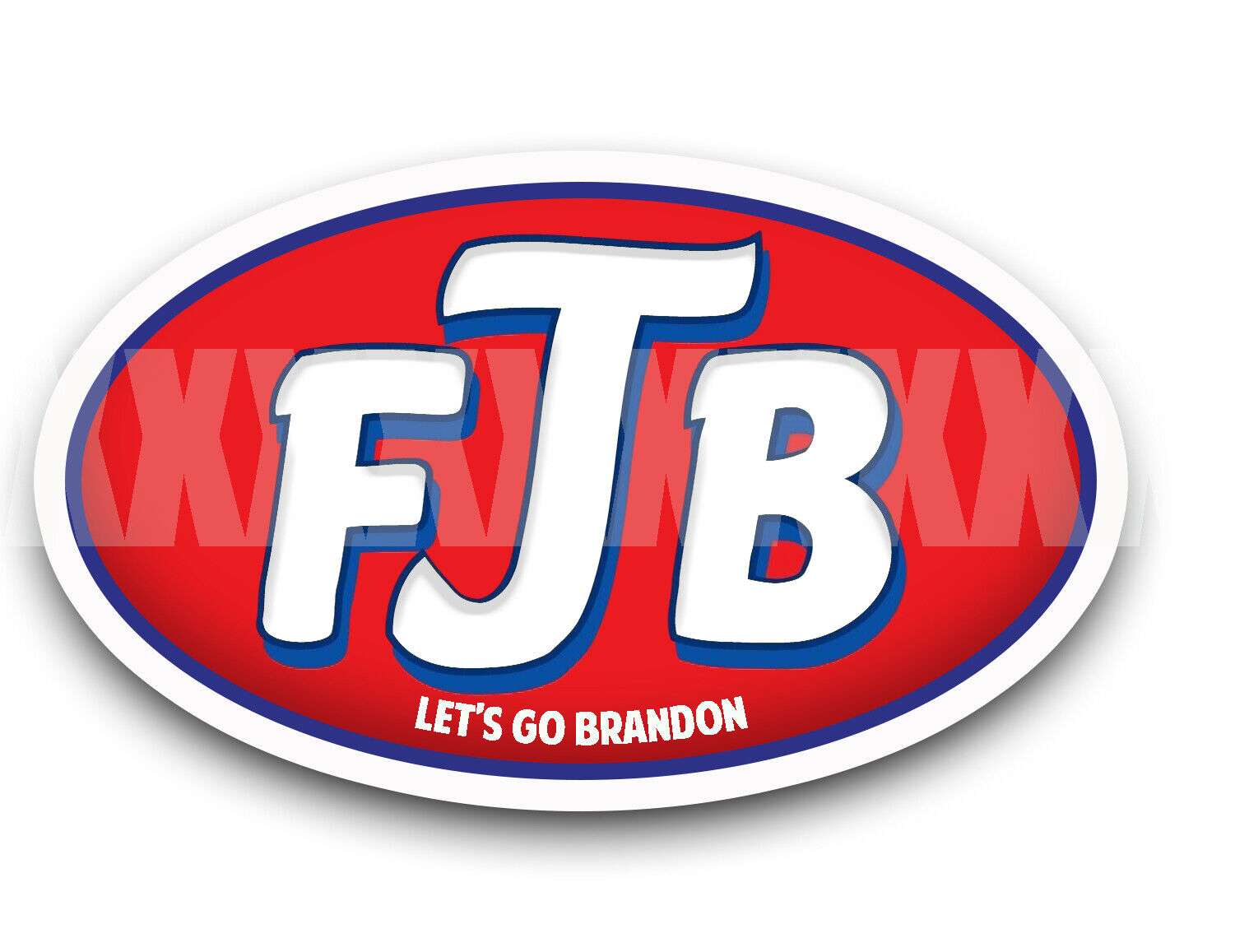 Let's Go Brandon FJB Oil Retro Style Joe Biden Political Sticker Decal STP