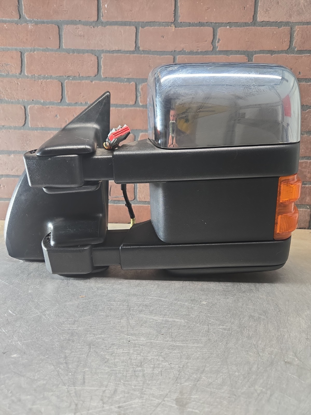 2013-2016 FORD F250 F350 LEFT DRIVER POWER FOLD/TELESCOPING MIRROR OEM 2674L