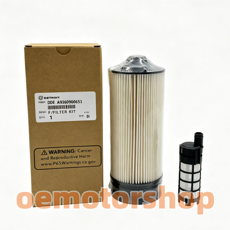 Detroit Diesel Replacement Fuel Filter Insert Kit A9360900651 Filter Element