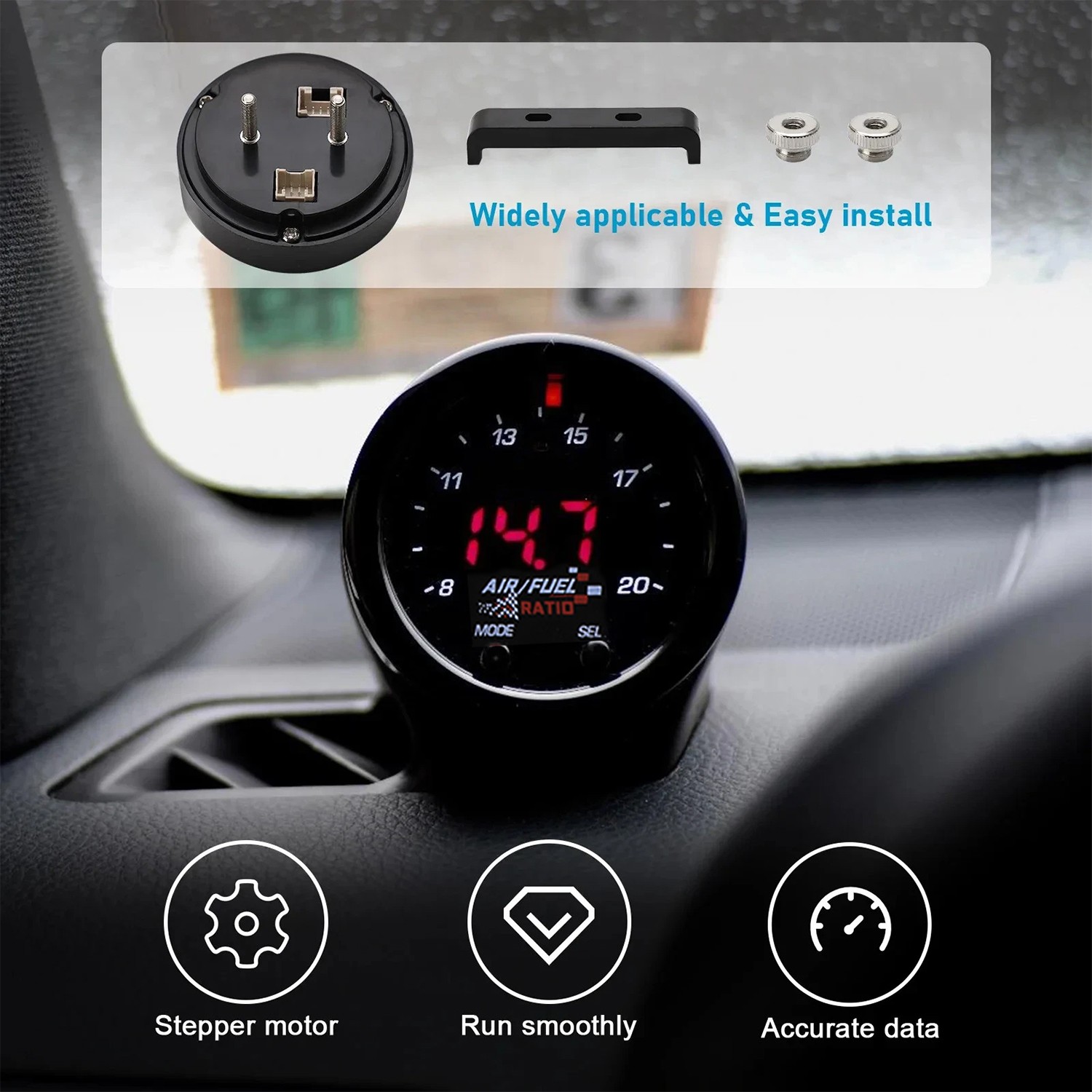 X-Series Wideband Gauge 52mm 2 1/16\