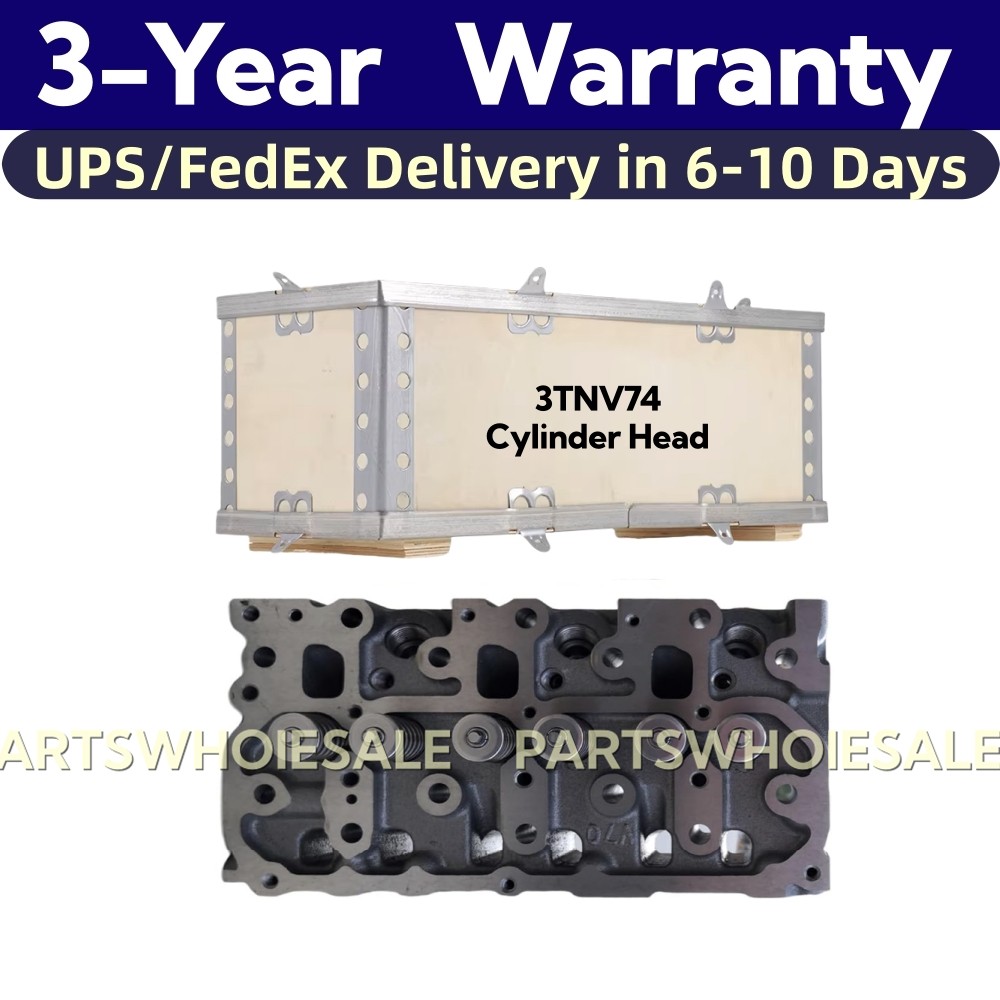 for Yanmar 3TNV74F-SPFN 3TNV74F-SPIME Engine Complete Cylinder head Assembly