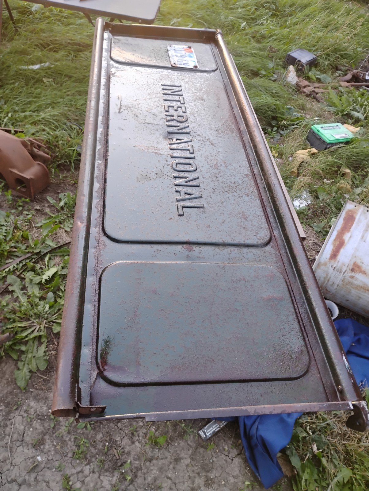 International Harvester Truck Pick up Tailgate Endgate 1955 1954 R100  Nice