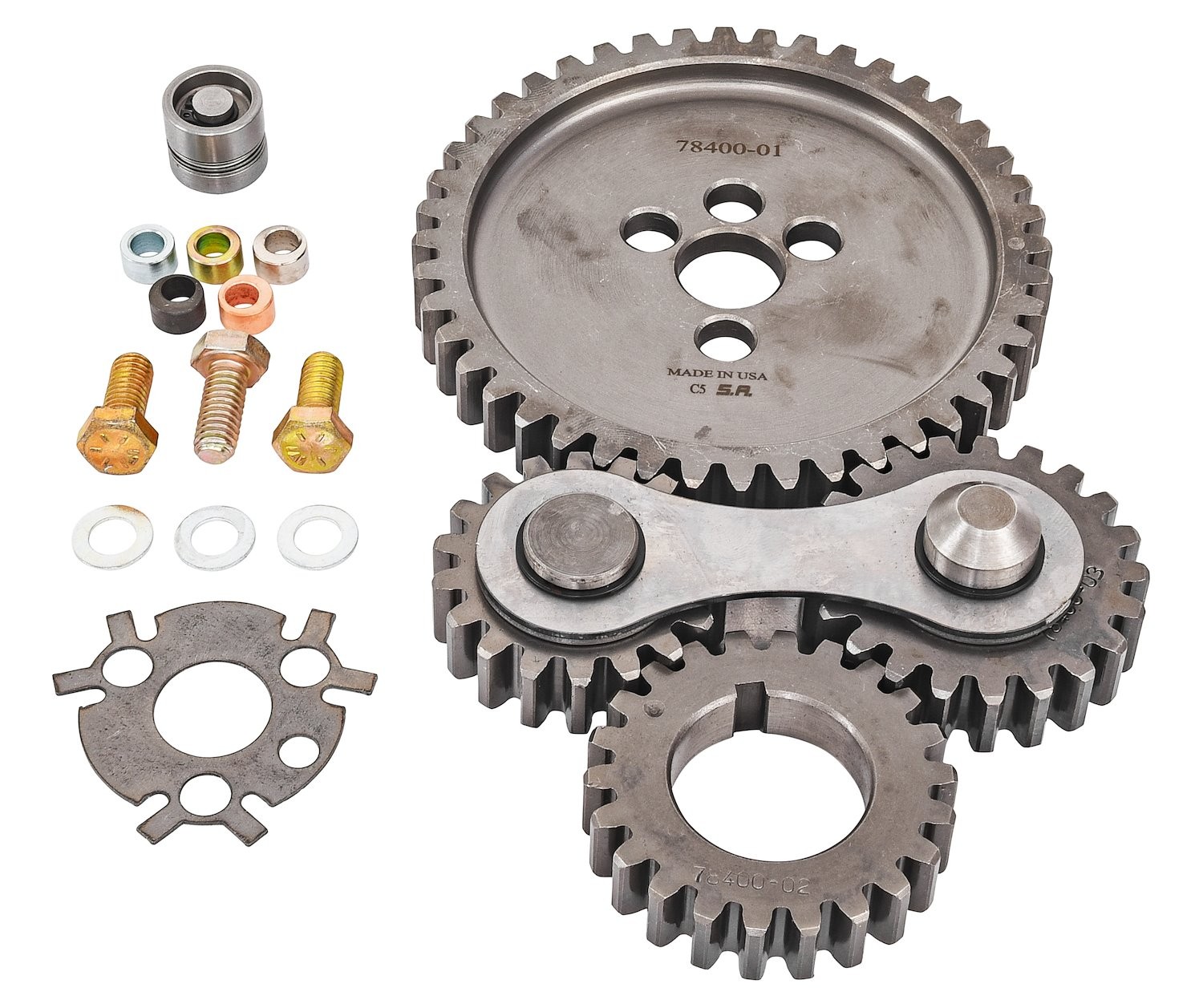 JEGS Noisy Performance Gear Drive for 1955-1995 Small Block Chevy Engines