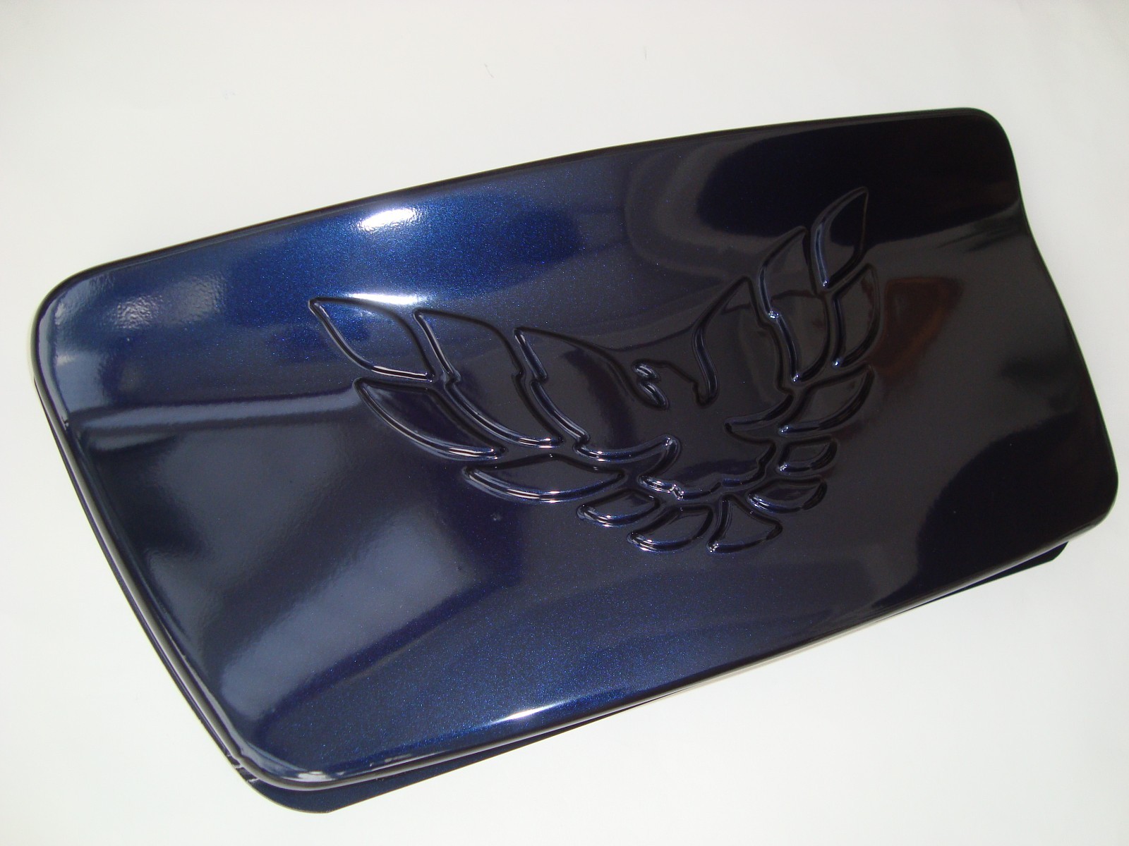 Paint Blemish Pontiac Firebird Trans Am License Cover GM Licensed Dark Navy Blue