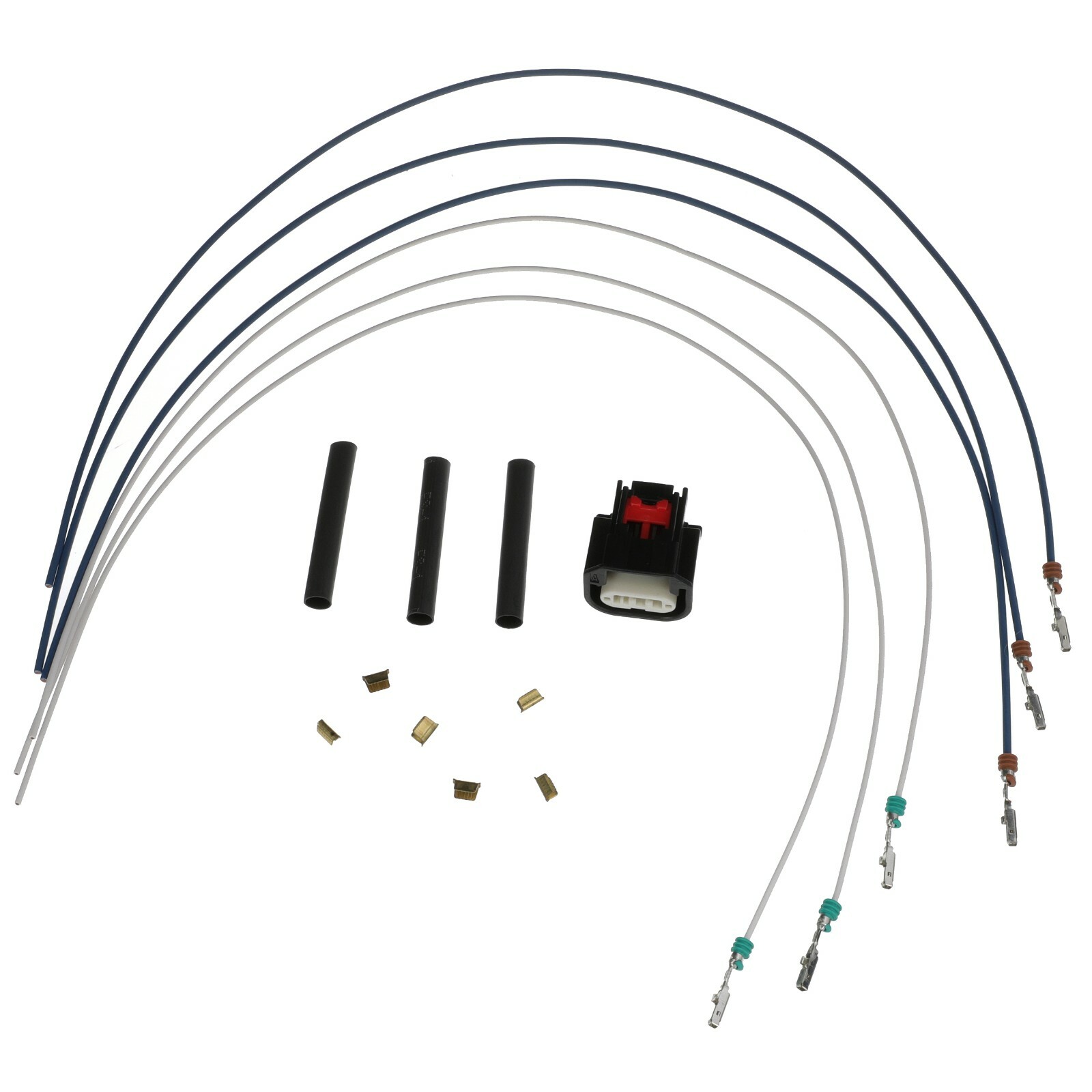 09-17 CHRYSLER JEEP DODGE RAM 3-WAY FEMALE WIRING KIT OEM NEW MOPAR 68064998AA