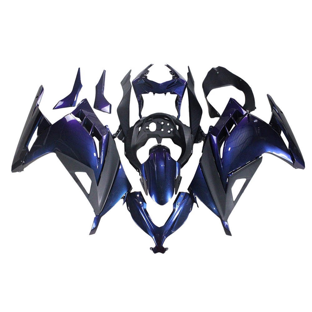 Fairing Kit for Kawasaki Ninja300 2013 - 2017 Nodywork  Chameleon Blue Purple