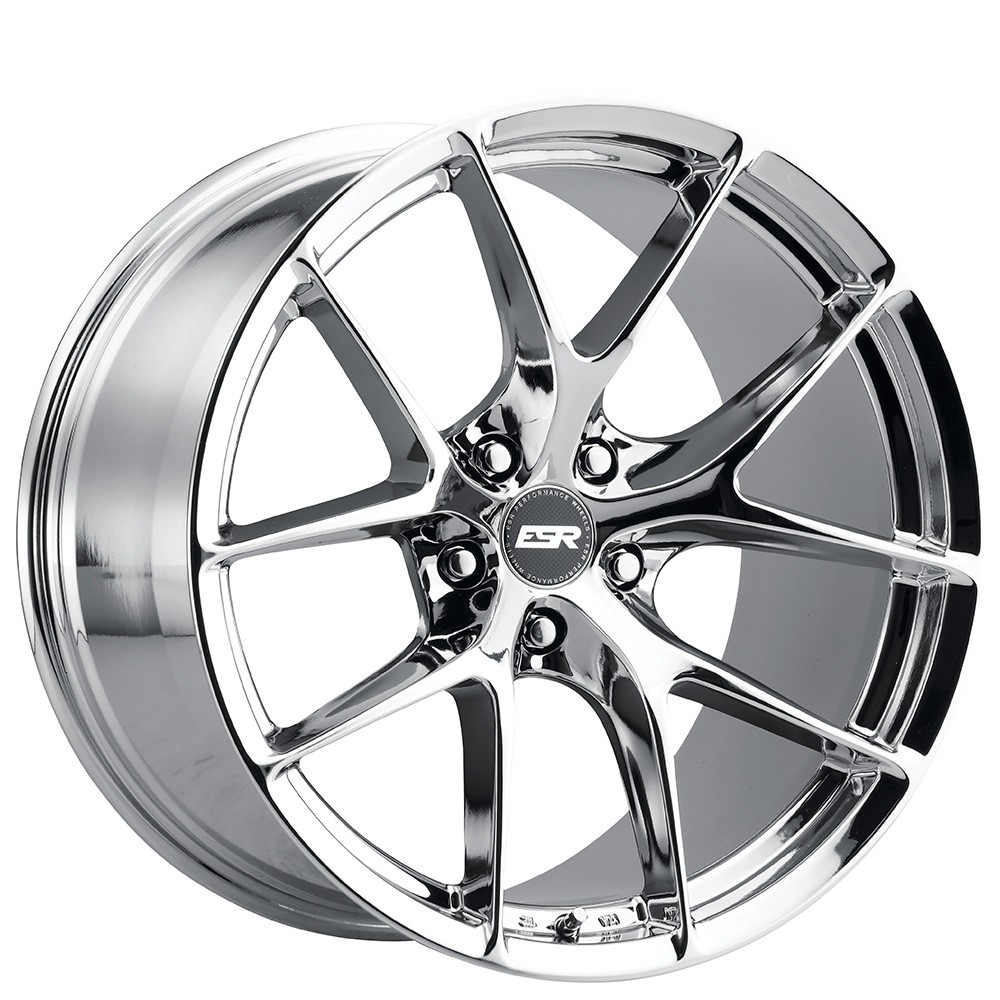 18x8.5/18x9.5 ESR Wheels RF2 Vacuum Chrome JDM Style Rims (4pcs) 18x8.5/18x9.5 ESR Wheels RF2 Vacuum Chrome JDM Style Rims (4pcs)