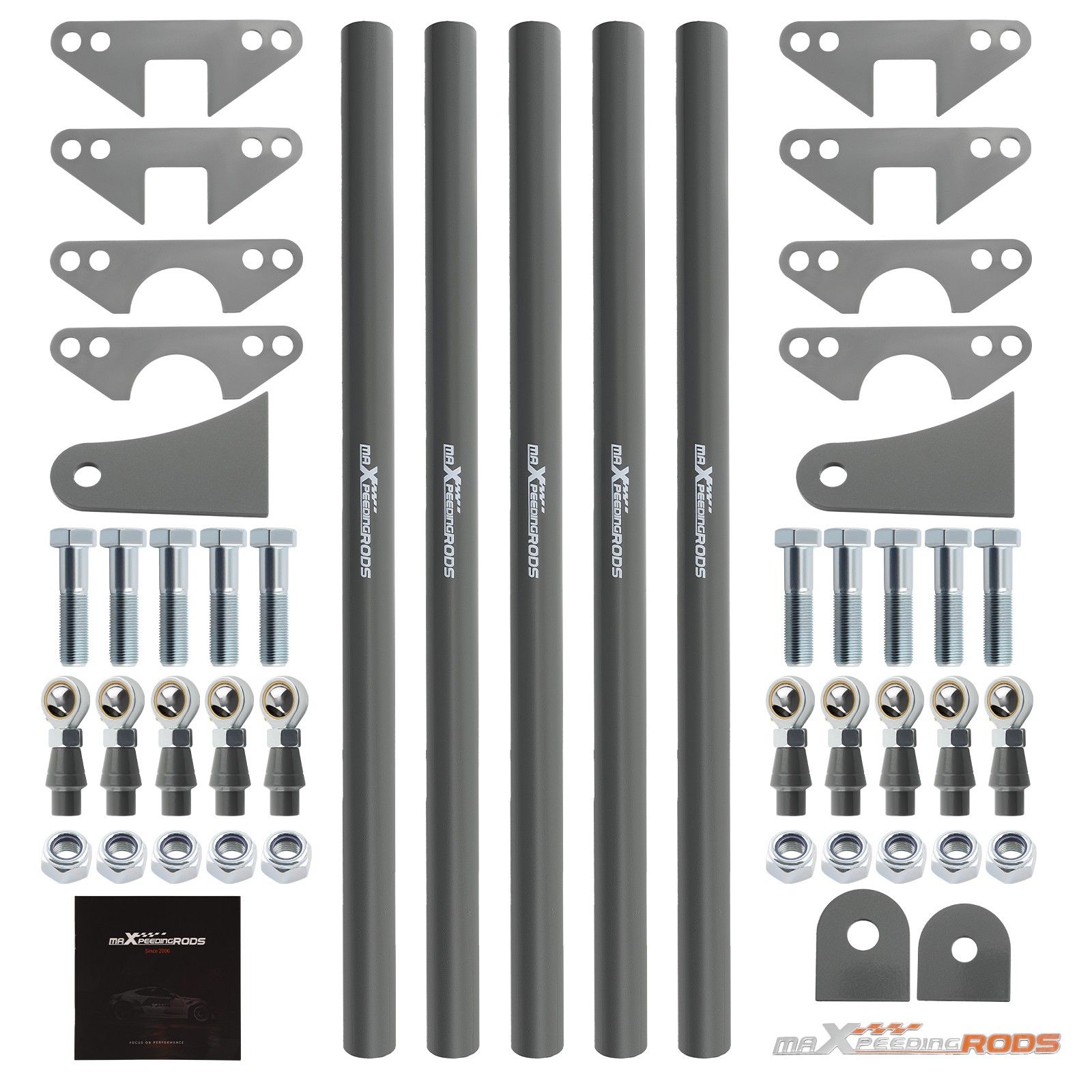 Weld On Parallel 4 Link Suspension Kit fit for Rat Truck 5 Bars Rear