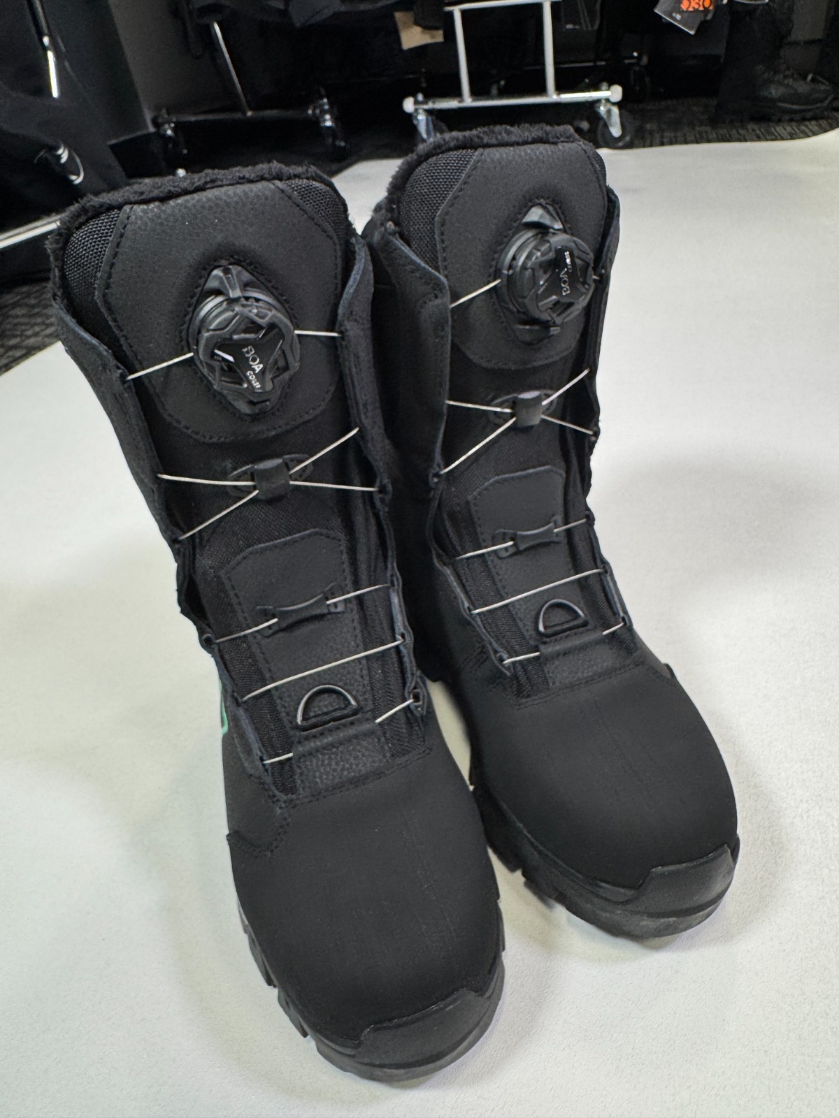 KLIM Women\'s Aurora Snowmobile Boot Size Size 9 Black - Wintermint