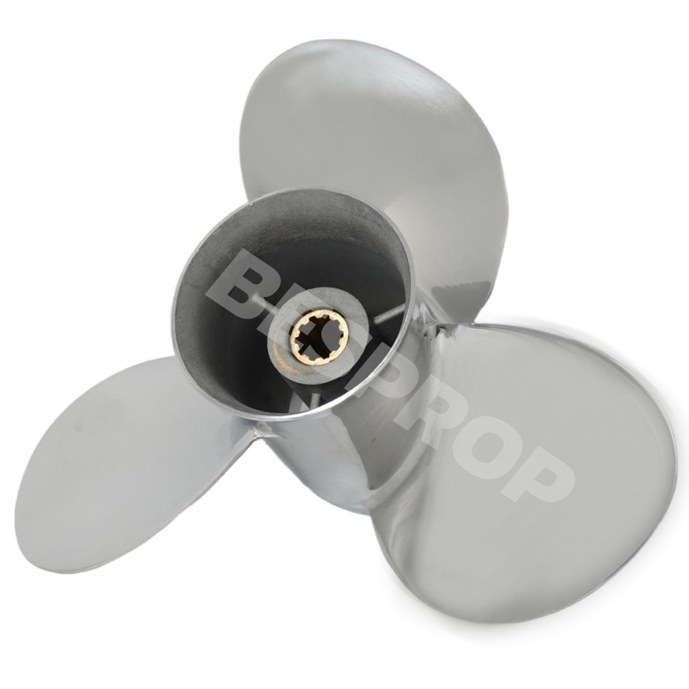 Propeller 10 1/4x12 For Suzuki 25-30HP Stainless Steel 10 Tooth 10.25X12